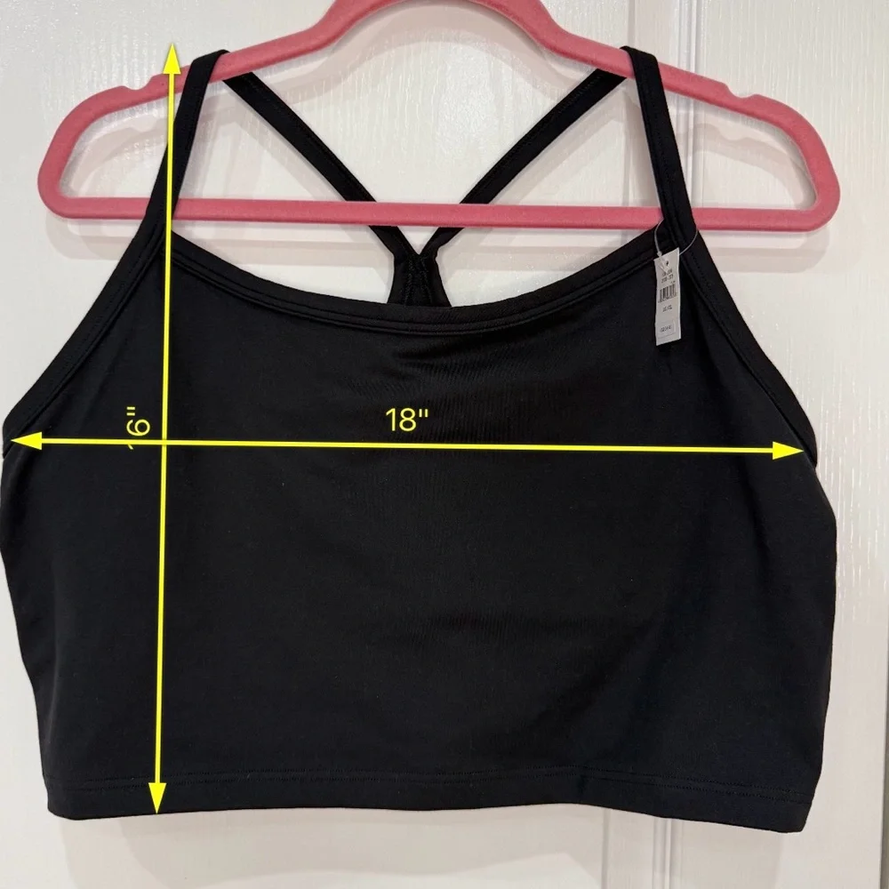 Aerie Black Lightweight Sports Bra - Picture 7 of 7
